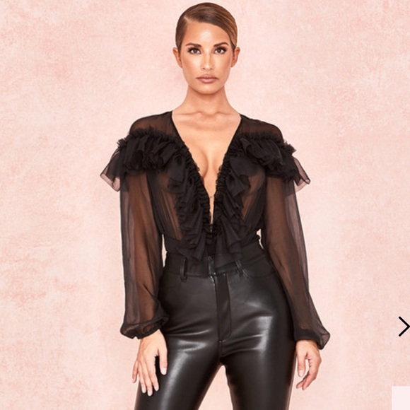 Ruffle bodysuit - Picture 1 of 11